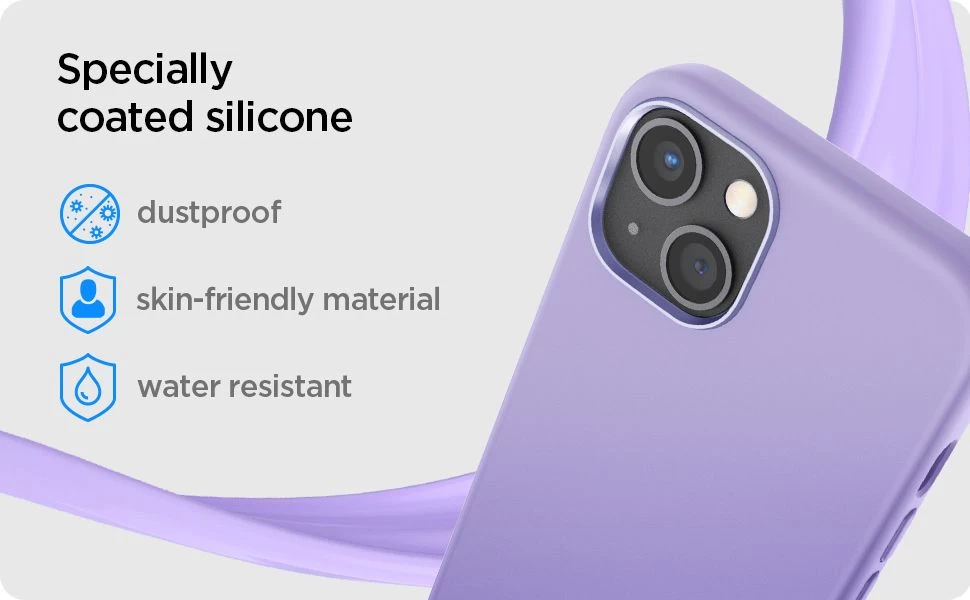 Apple iPhone 13 Mini case  SPIGEN Silicone Fit