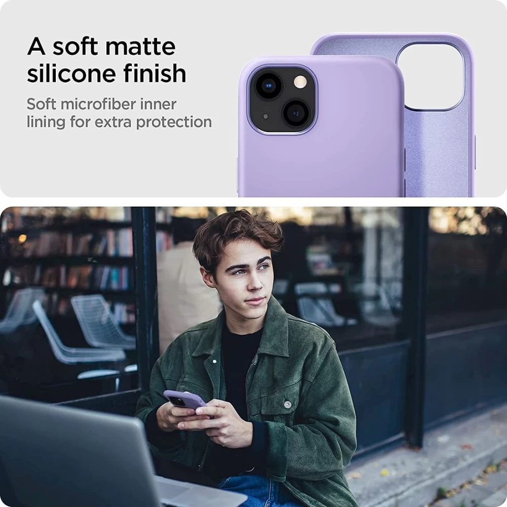 Apple iPhone 13 Mini case  SPIGEN Silicone Fit