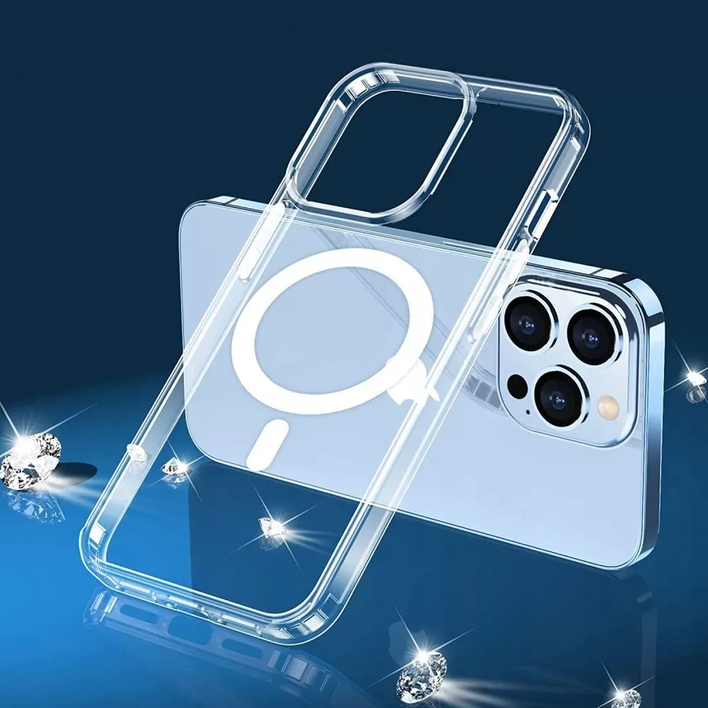 Apple iPhone 13 Mini dėklas skaidrus TECH-PROTECT MAGMAT MAGSAFE