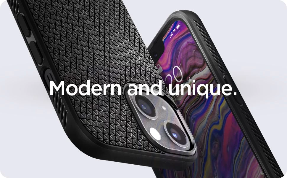 Apple iPhone 13 Mini dėklas Juoda SPIGEN Liquid Air 