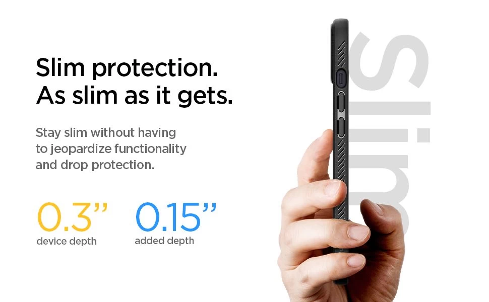 Apple iPhone 13 Mini dėklas Juoda SPIGEN Liquid Air 