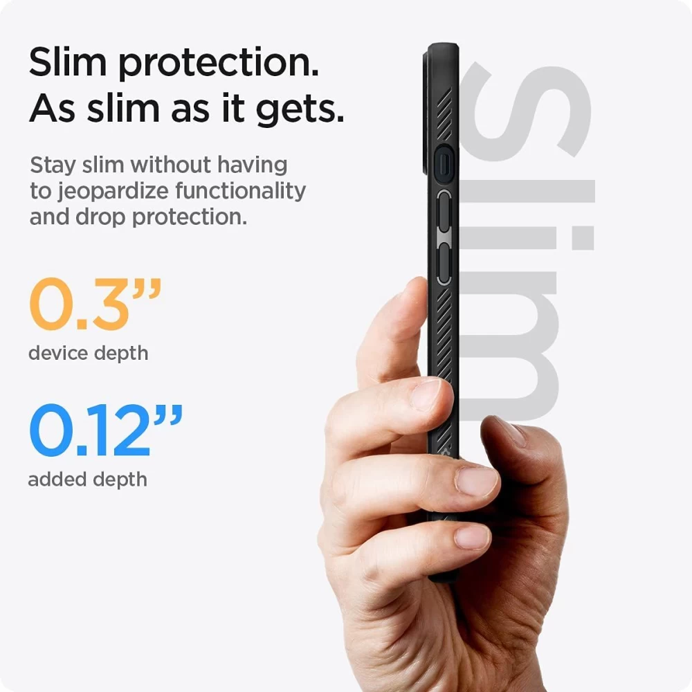 Apple iPhone 13 Mini dėklas Juoda SPIGEN Liquid Air 