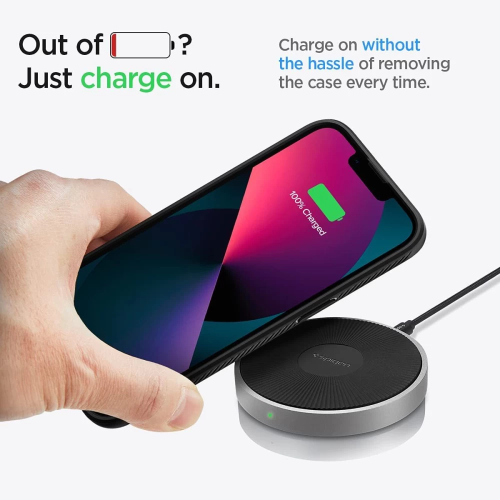 Apple iPhone 13 Mini dėklas Juoda SPIGEN Liquid Air 