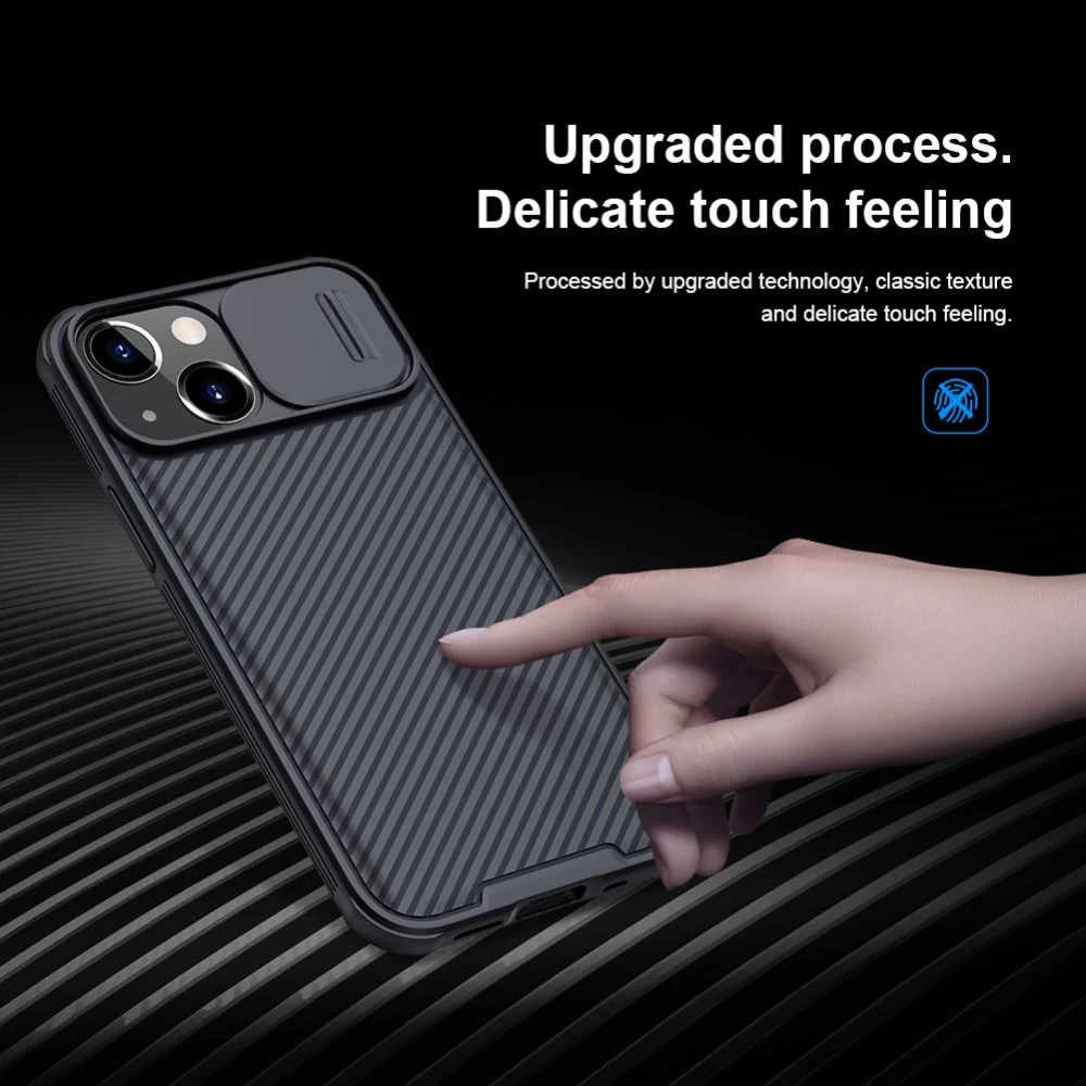 Apple iPhone 13 Mini dėklas Juoda Nillkin CamShield Pro 