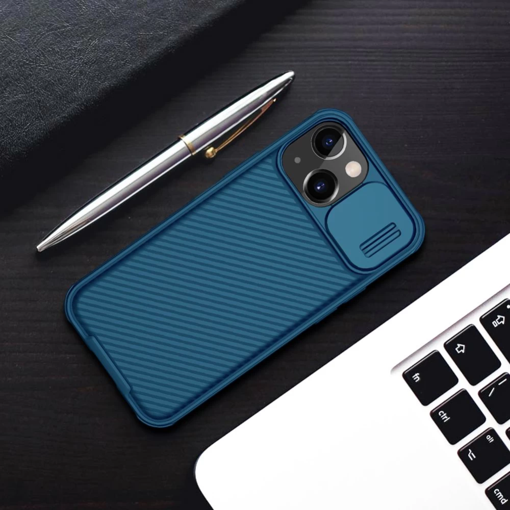 Apple iPhone 13 Mini dėklas Juoda Nillkin CamShield Pro 