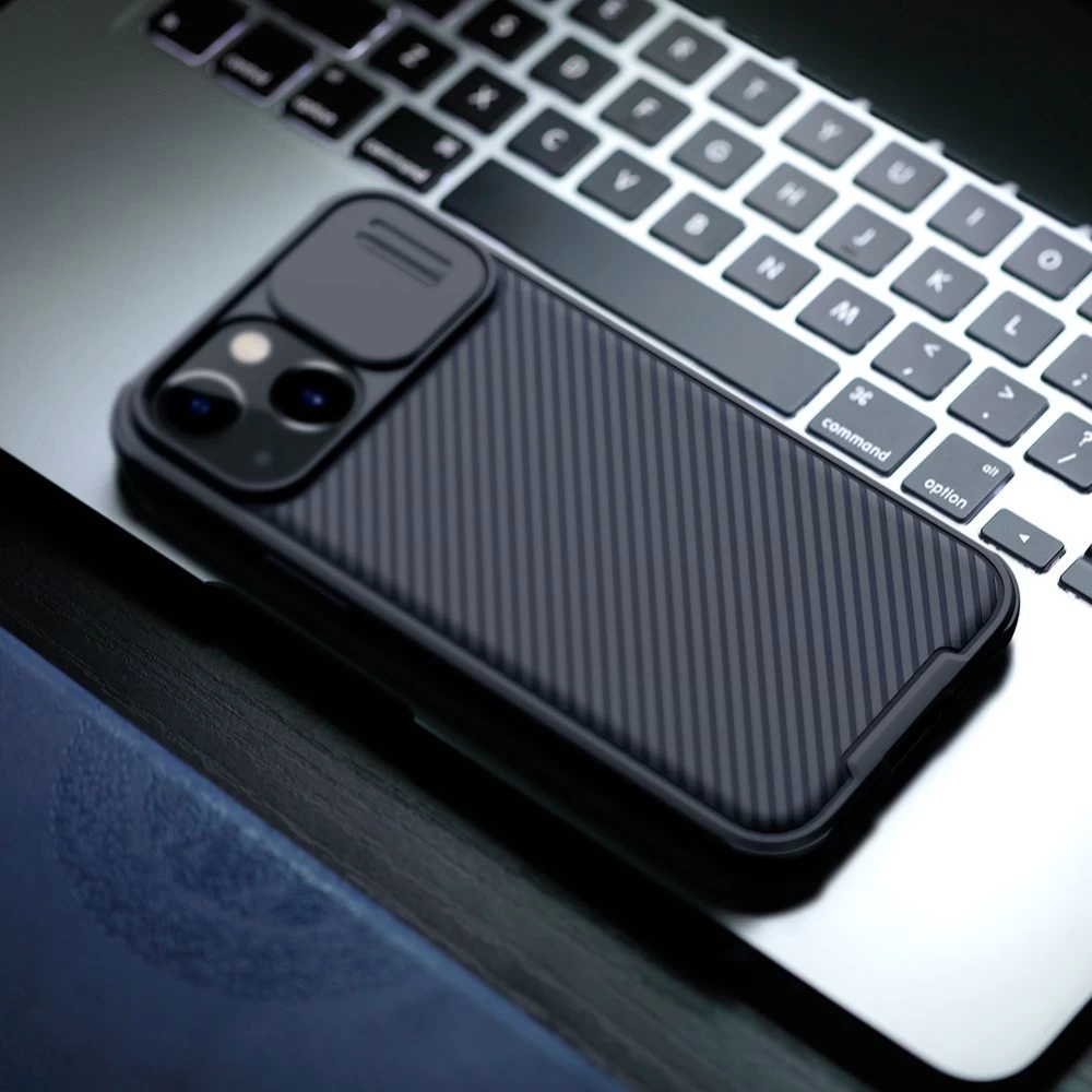 Apple iPhone 13 Mini dėklas mėlyna Nillkin CamShield Pro 