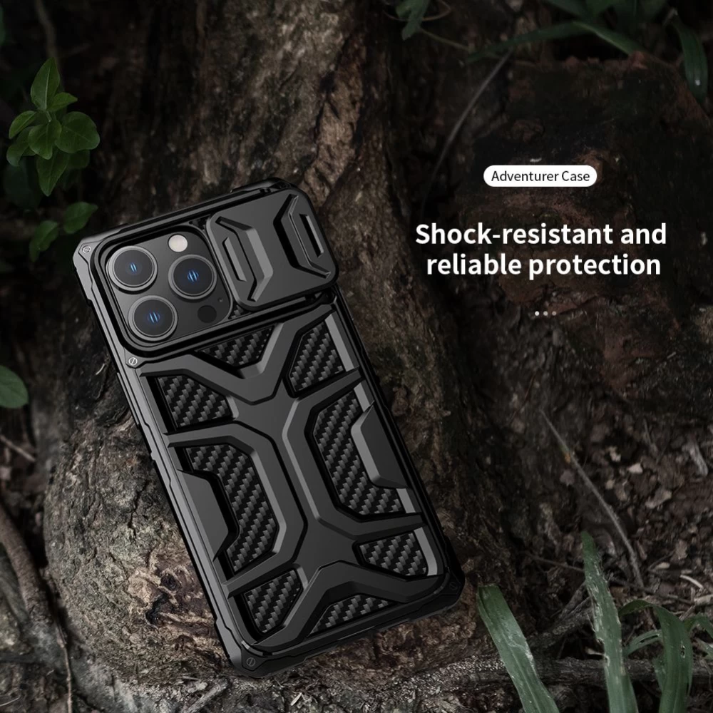 Apple iPhone 13 Pro ümbris punane Nillkin Adventurer 