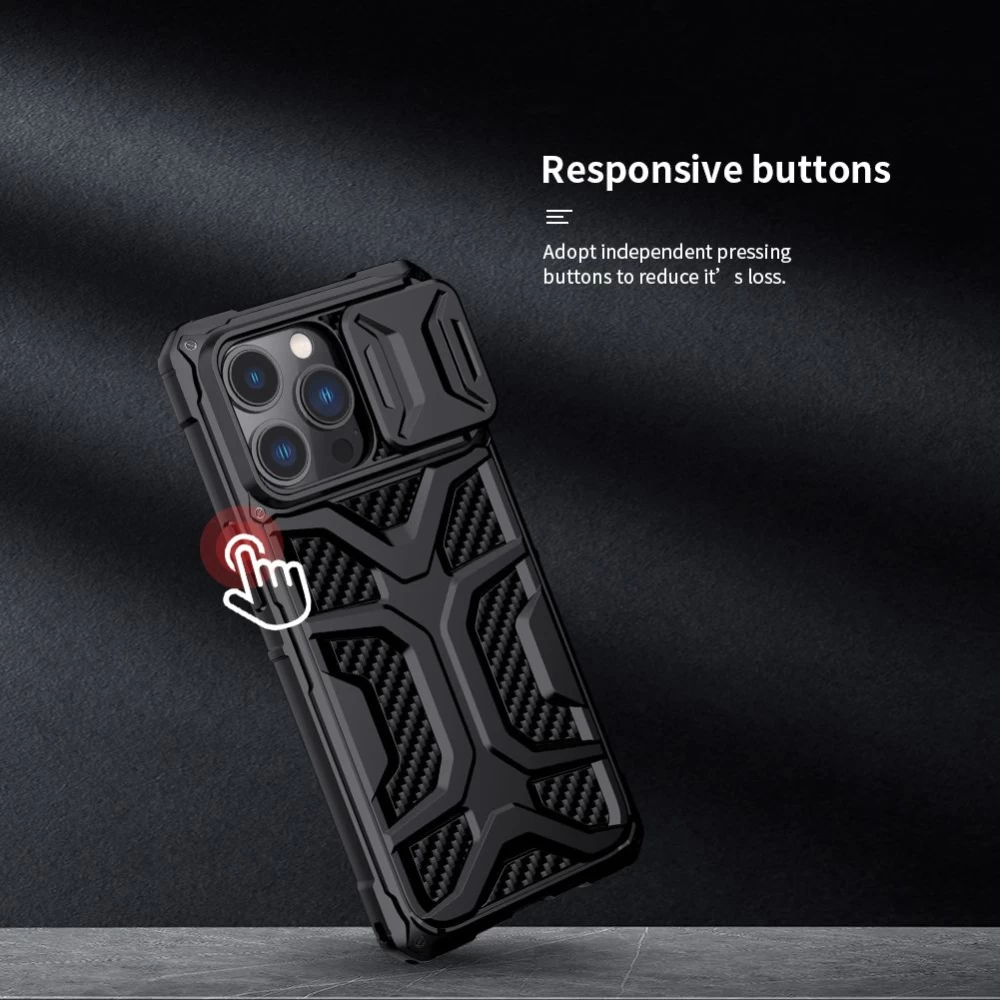 Apple iPhone 13 Pro ümbris punane Nillkin Adventurer 