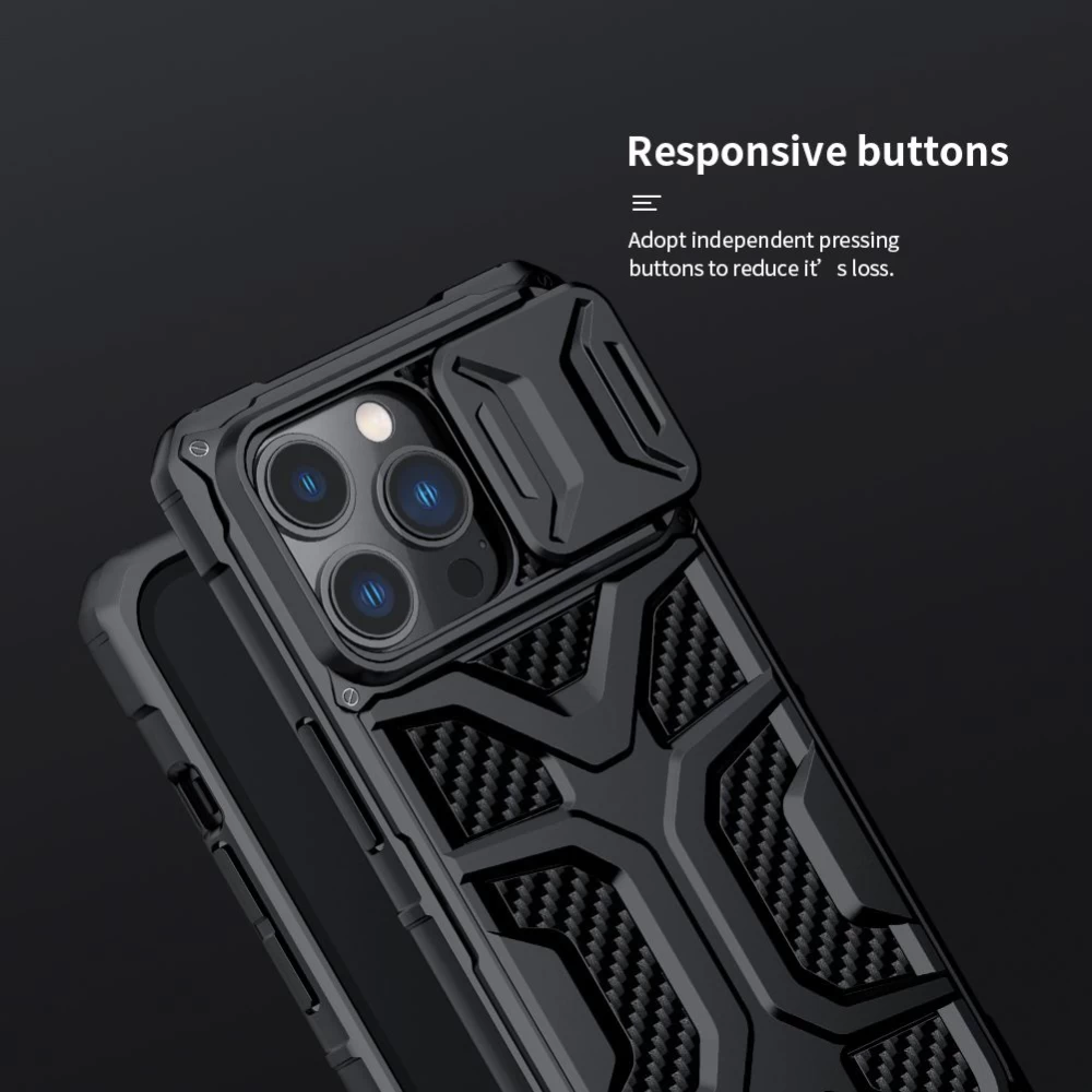 Apple iPhone 13 Pro ümbris punane Nillkin Adventurer 
