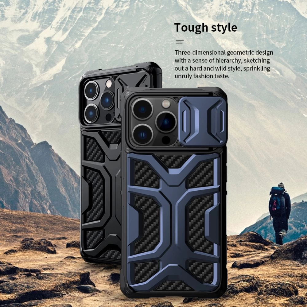 Apple iPhone 13 Pro ümbris punane Nillkin Adventurer 