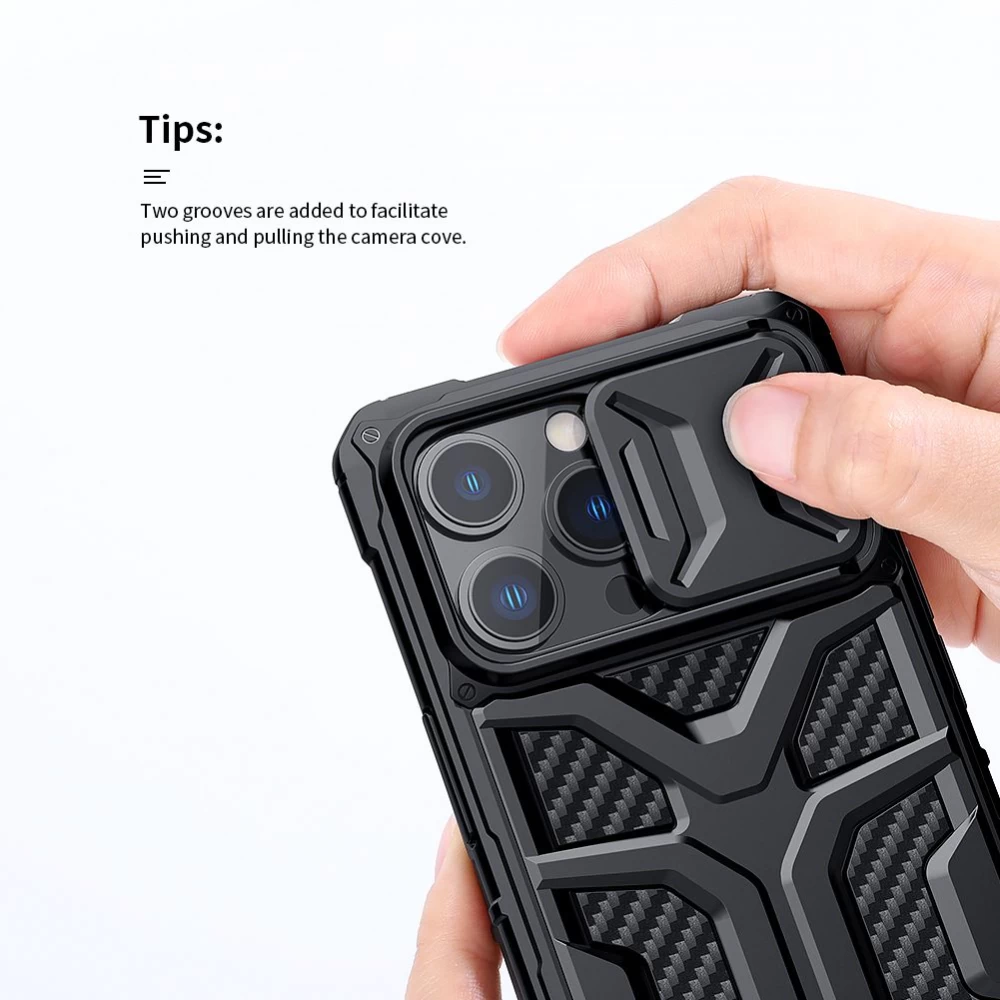 Apple iPhone 13 Pro ümbris punane Nillkin Adventurer 