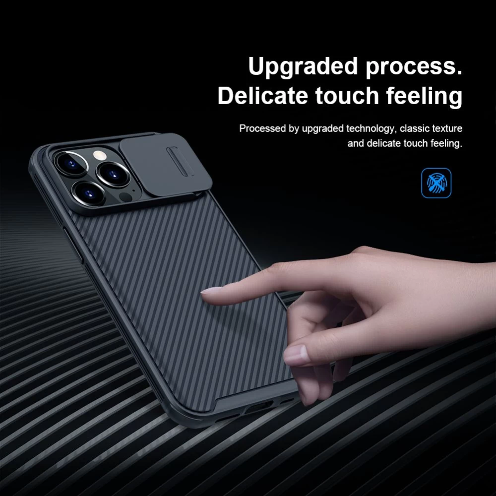 Apple iPhone 13 Pro ümbris sinine Nillkin CamShield Magnetic 