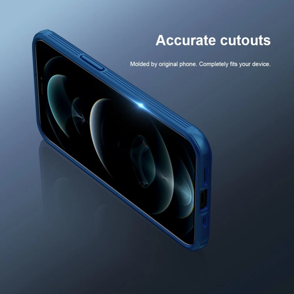 Apple iPhone 13 Pro ümbris sinine Nillkin CamShield Magnetic 
