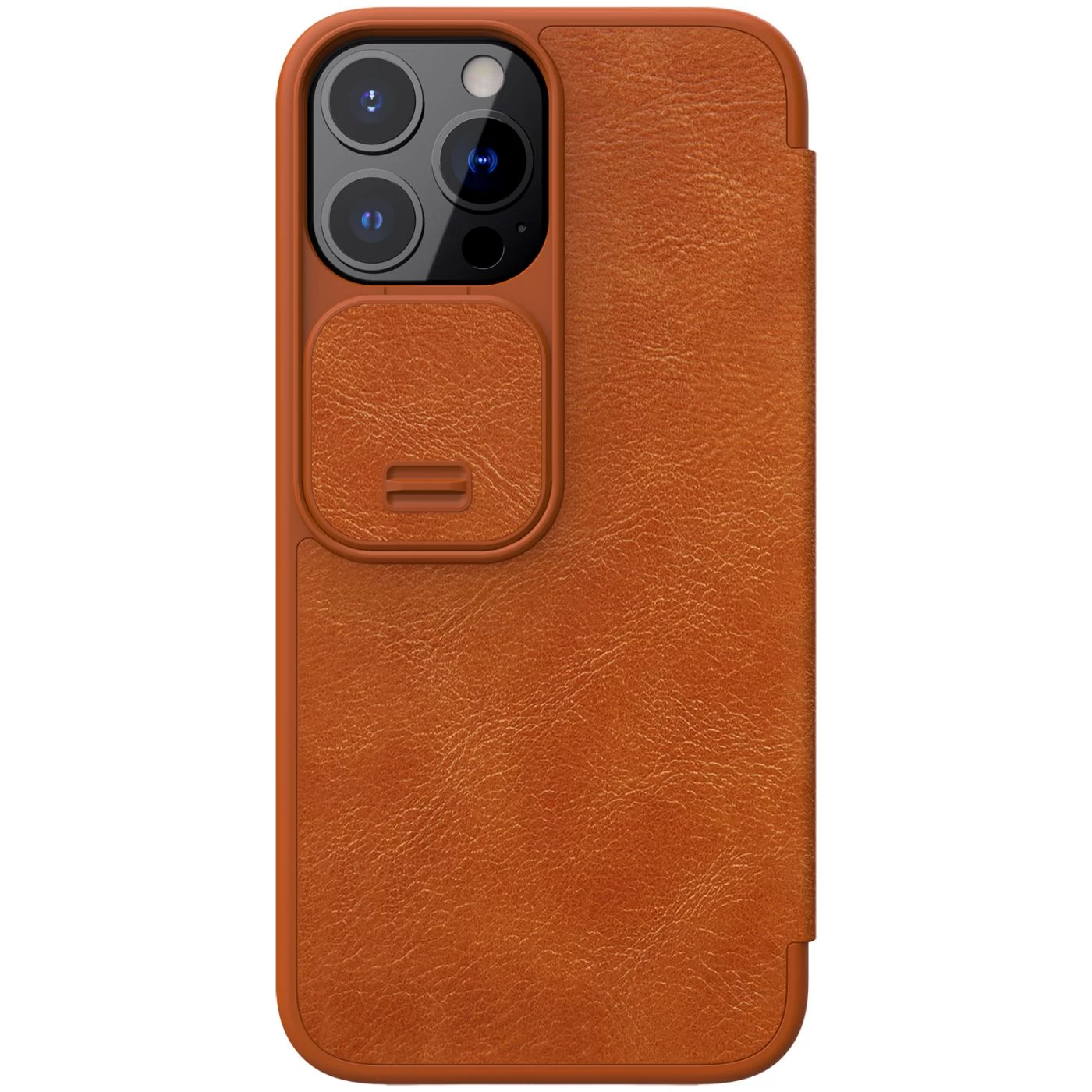 Apple iPhone 13 Pro case brown Nillkin Qin Leather