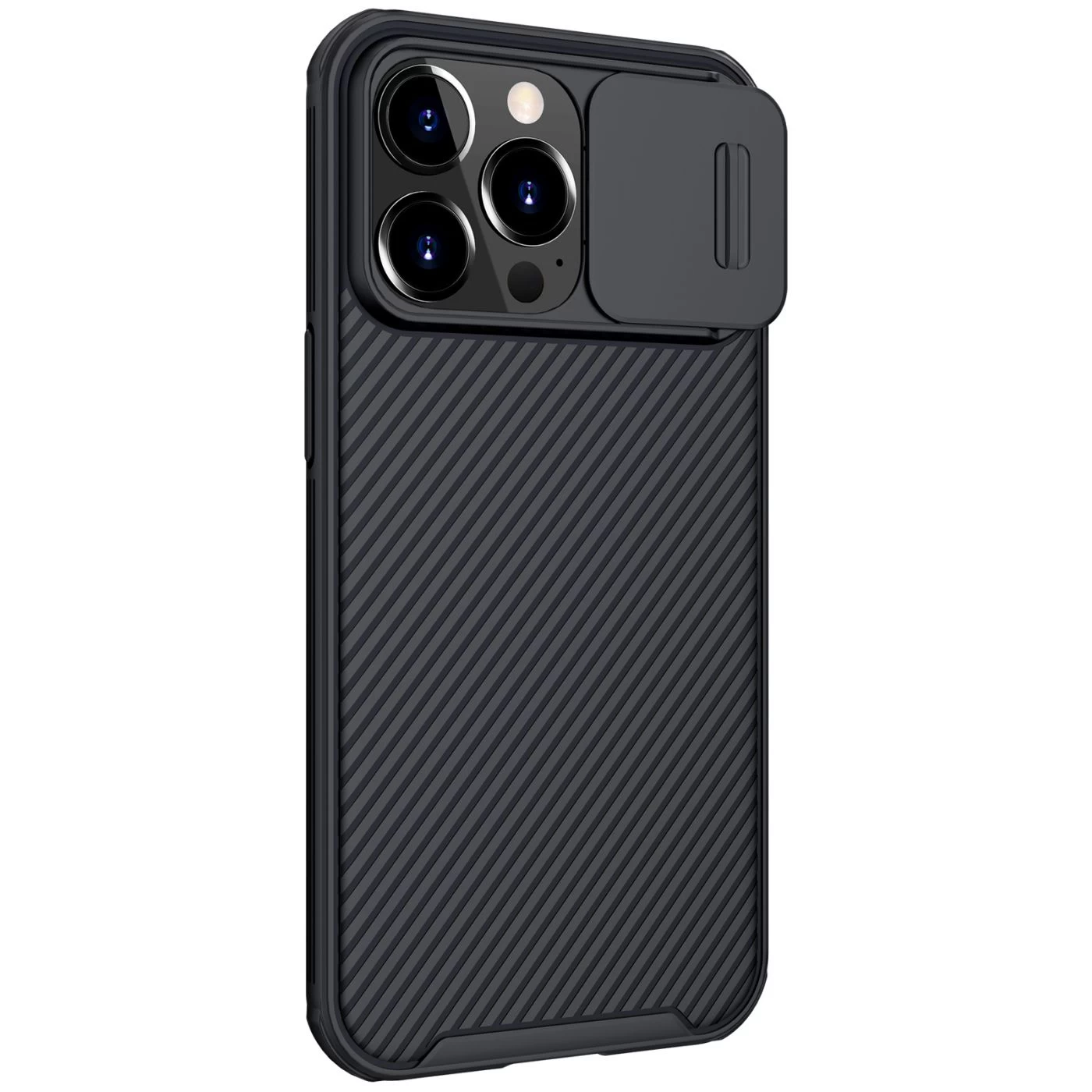 Apple iPhone 13 Pro case black Nillkin CamShield