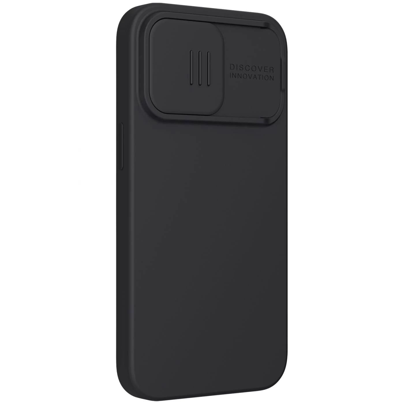 Apple iPhone 13 Pro ümbris must Nillkin CamShield Silky Silicon