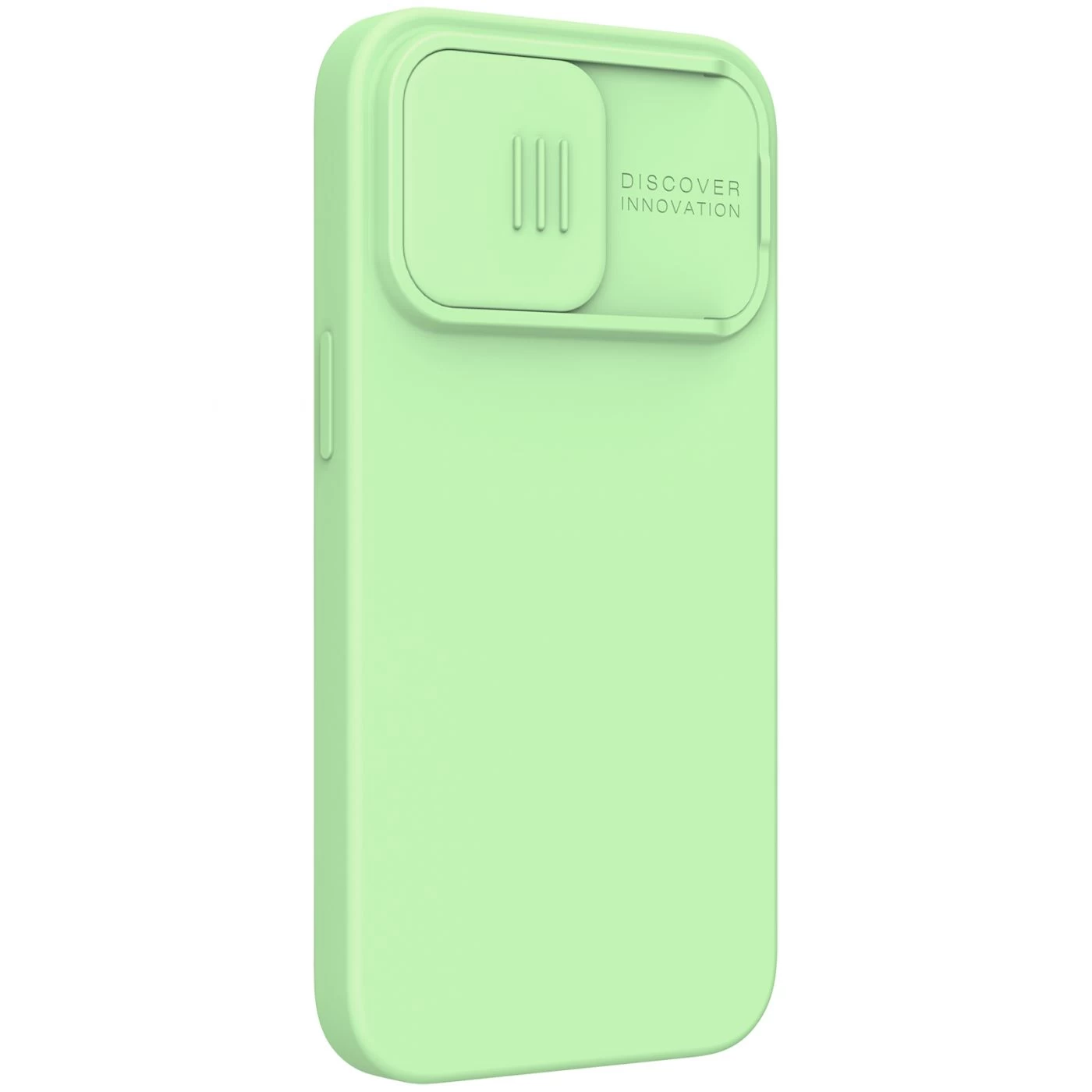 Apple iPhone 13 Pro чехол зеленый Nillkin CamShield Silky Silicon