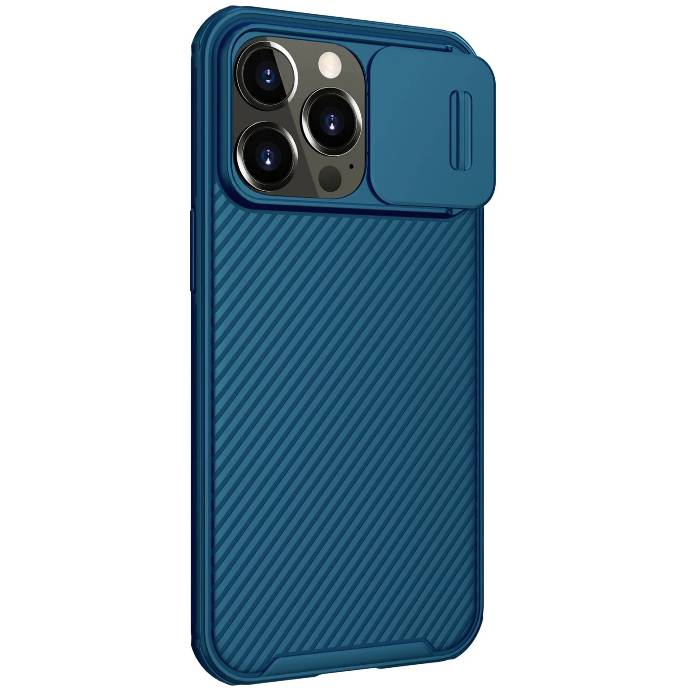 Apple iPhone 13 Pro case blue Nillkin CamShield