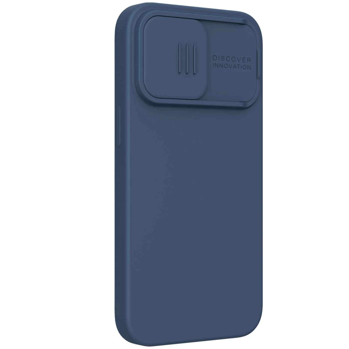 Apple iPhone 13 Pro case blue Nillkin CamShield Silky Silicon