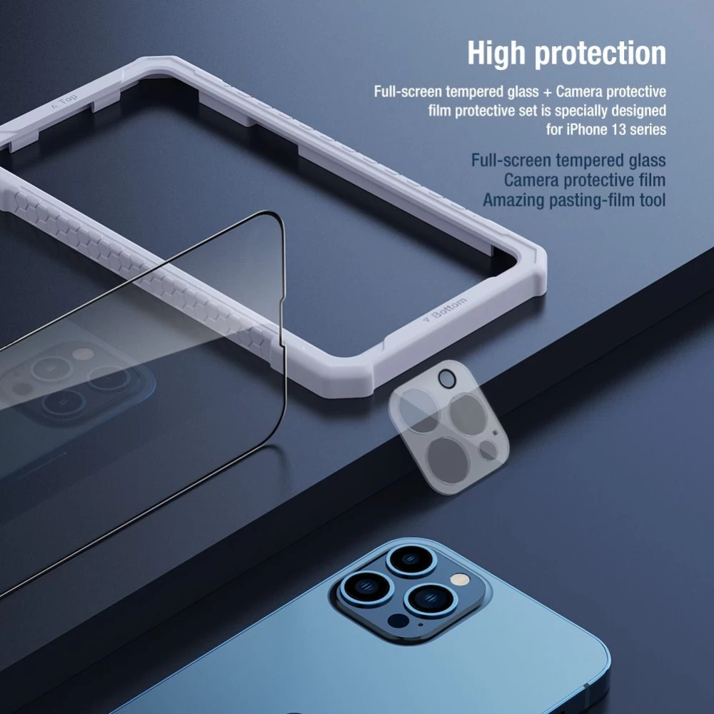 Apple iPhone 13 Pro Max aizsargstikls  Nillkin 2-in-1 HD Full Screen/Camera
