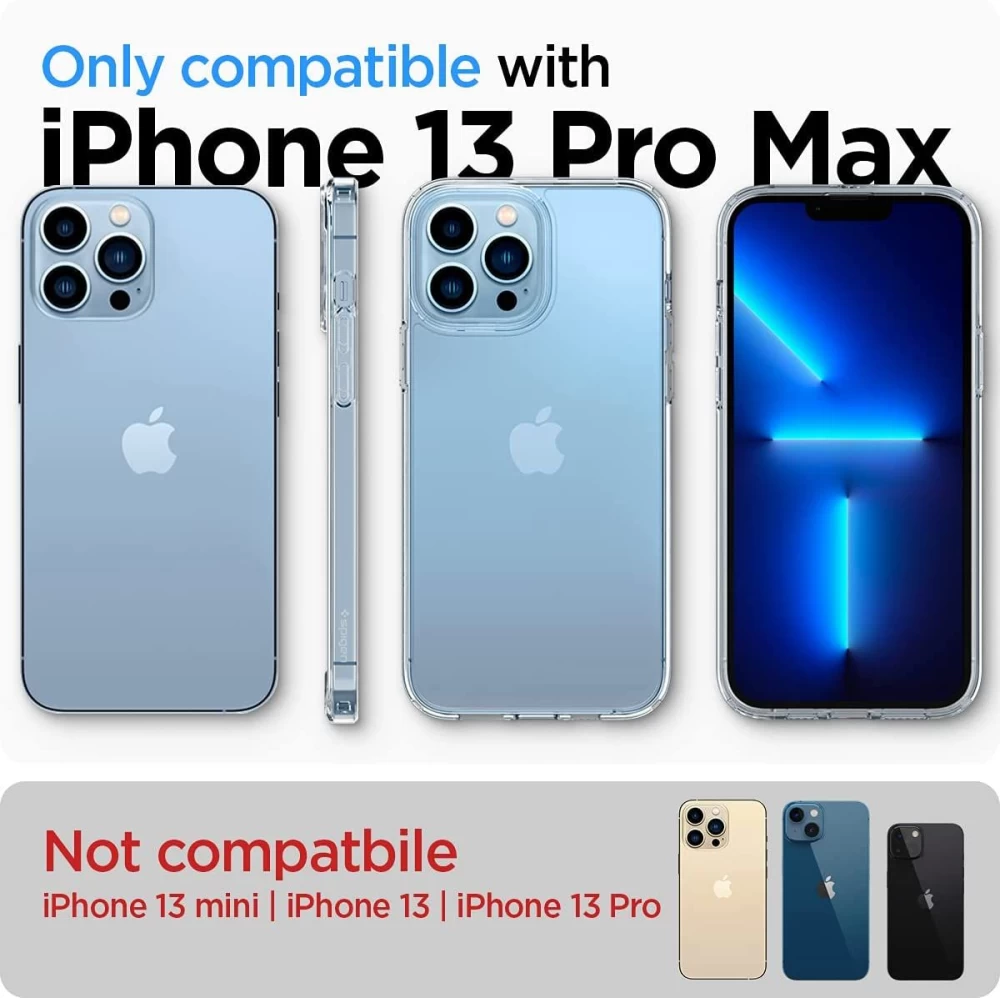 Apple iPhone 13 Pro Max чехол прозрачный SPIGEN Ultra Hybrid 