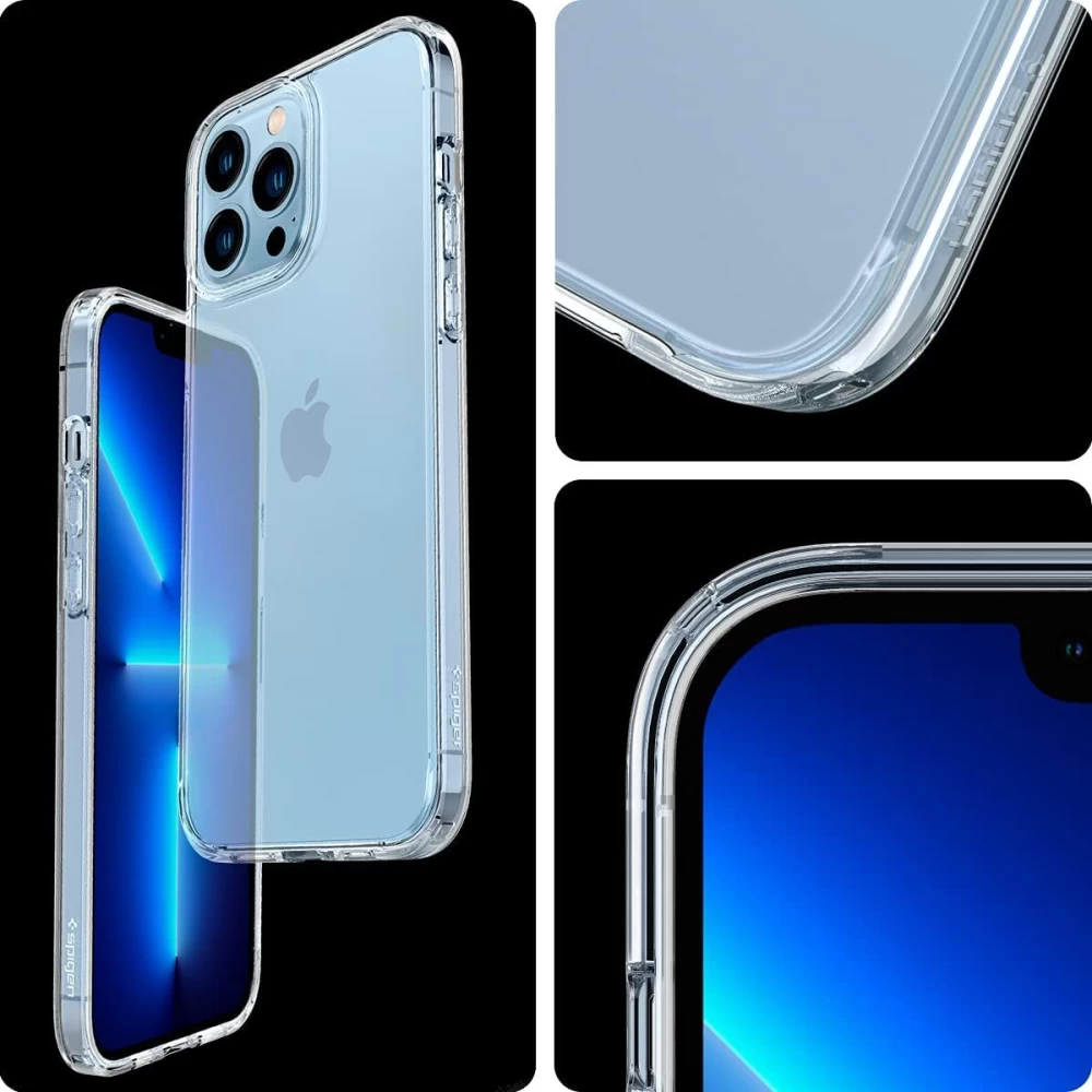 Apple iPhone 13 Pro Max чехол прозрачный SPIGEN Ultra Hybrid 