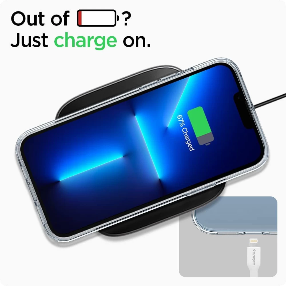Apple iPhone 13 Pro Max чехол прозрачный SPIGEN Ultra Hybrid 