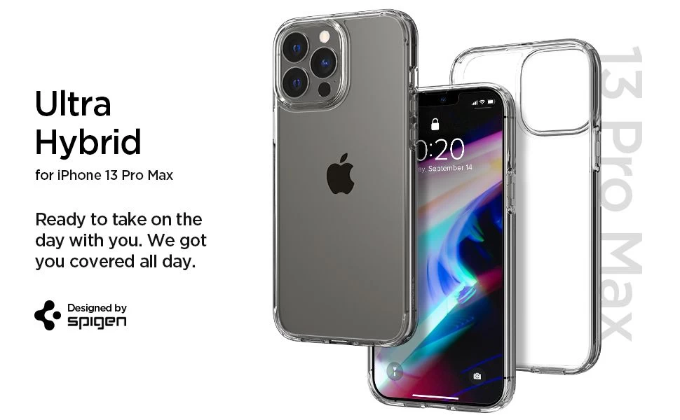 Apple iPhone 13 Pro Max чехол прозрачный SPIGEN Ultra Hybrid 