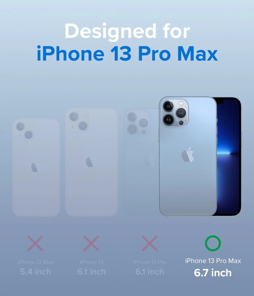 Apple iPhone 13 Pro Max vāciņš caurspīdīgs RINGKE Air 