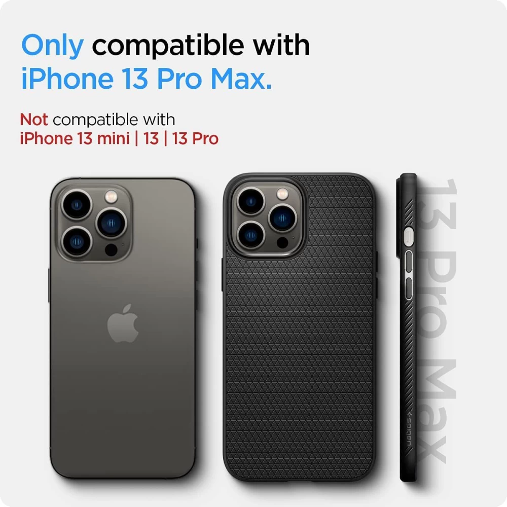Apple iPhone 13 Pro Max чехол черный SPIGEN Liquid Air 