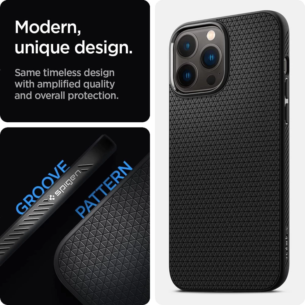 Apple iPhone 13 Pro Max чехол черный SPIGEN Liquid Air 