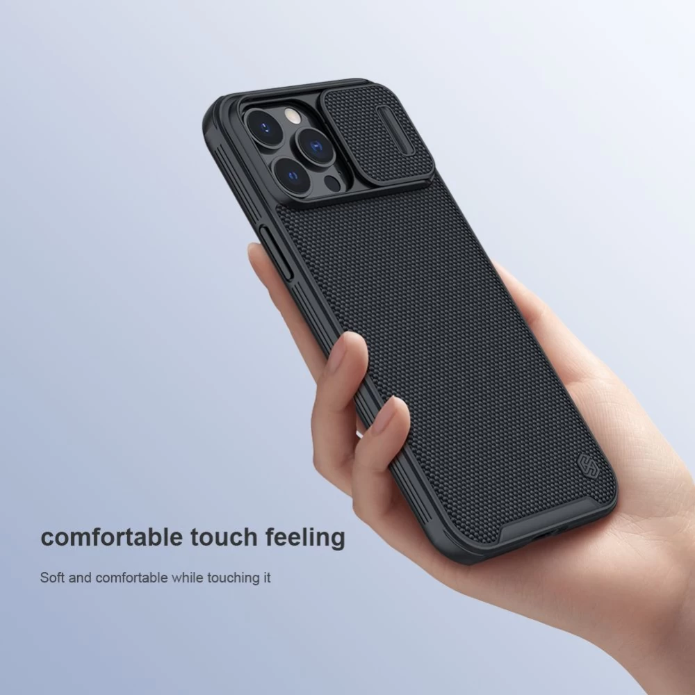 Apple iPhone 13 Pro Max чехол черный Nillkin Textured Magnetic 