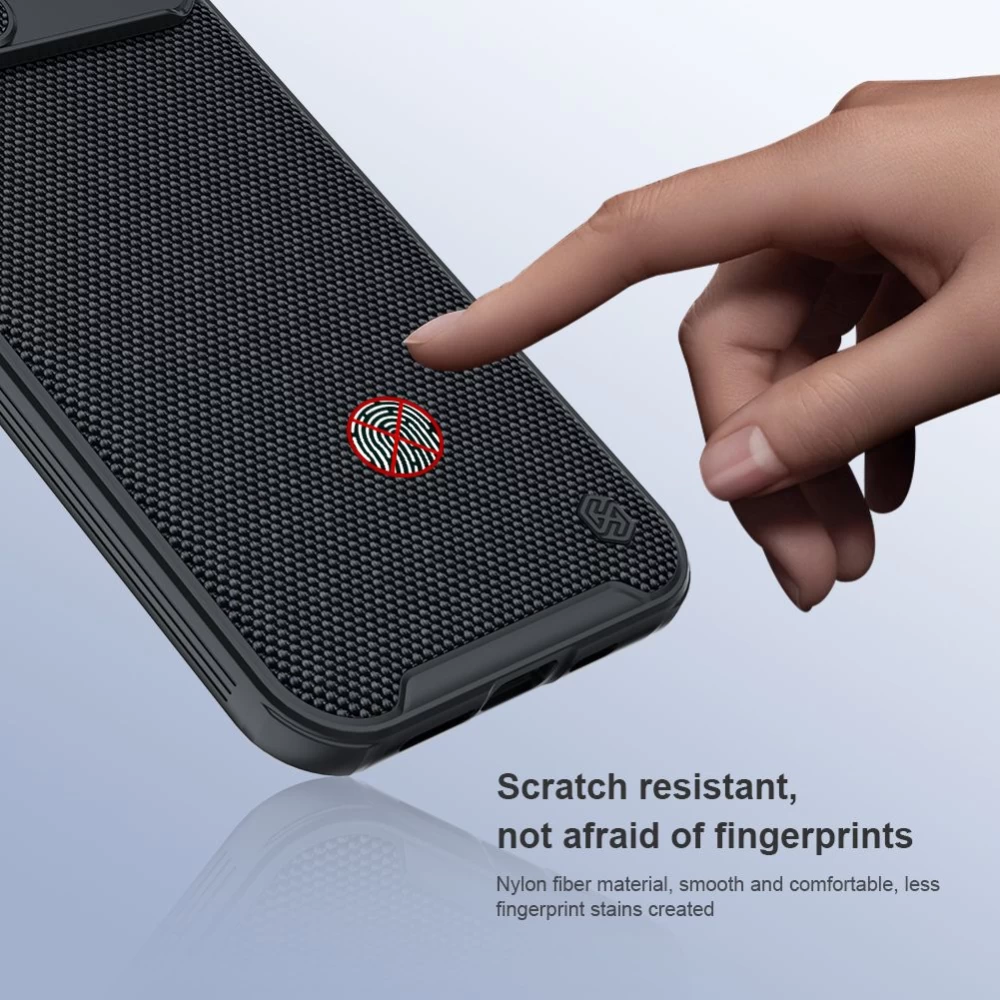 Apple iPhone 13 Pro Max чехол черный Nillkin Textured Magnetic 