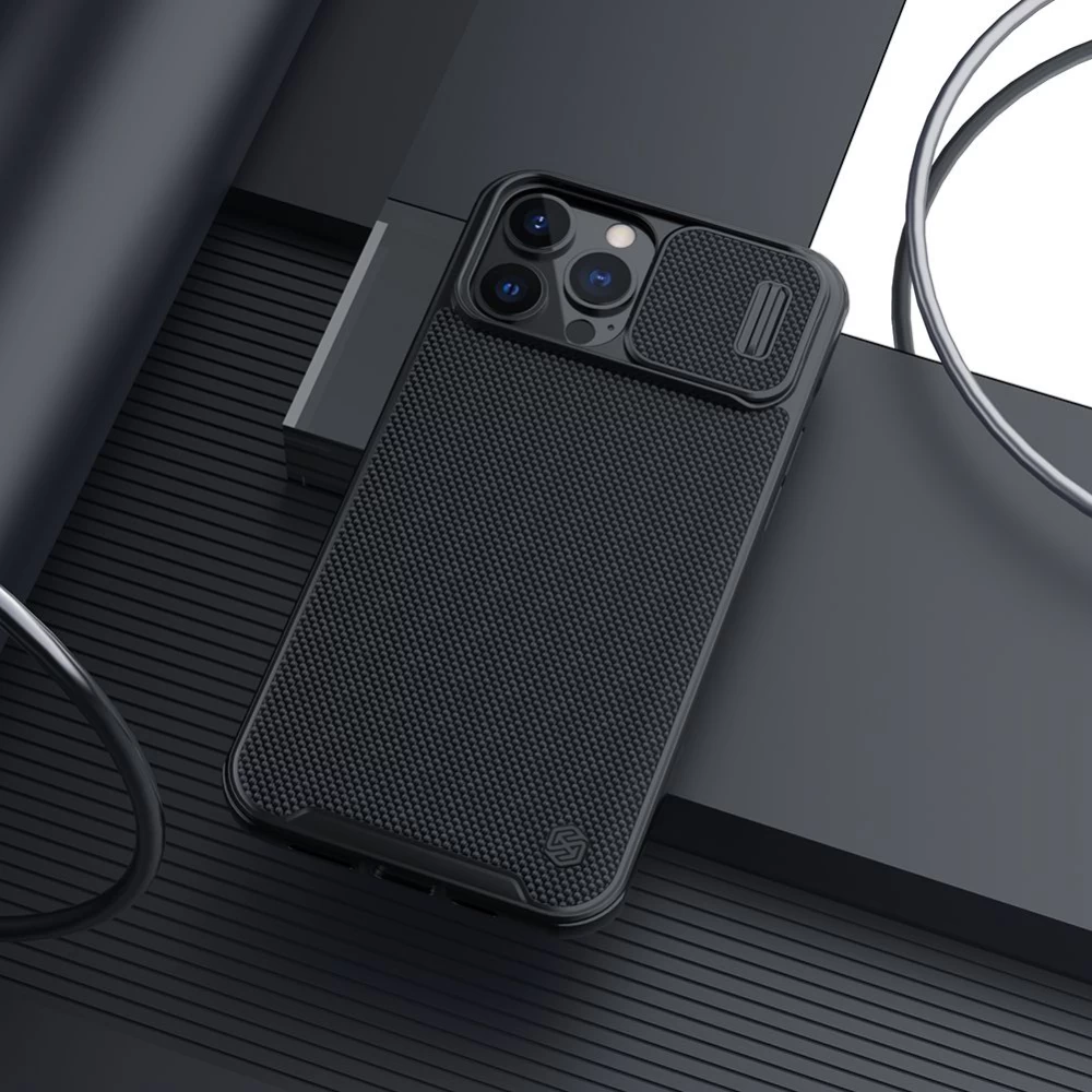 Apple iPhone 13 Pro Max чехол черный Nillkin Textured Magnetic 