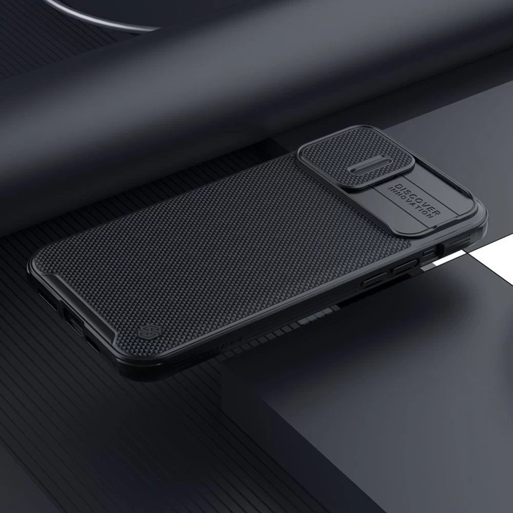 Apple iPhone 13 Pro Max чехол черный Nillkin Textured Magnetic 