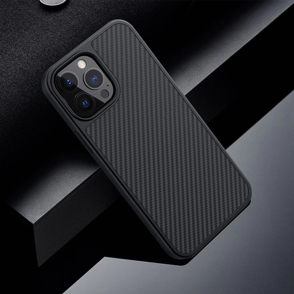 Apple iPhone 13 Pro Max чехол черный Nillkin Synthetic Fiber 