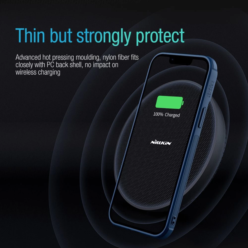 Apple iPhone 13 Pro Max чехол зеленый Nillkin Textured  S