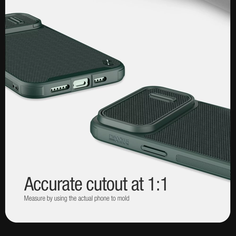 Apple iPhone 13 Pro Max чехол зеленый Nillkin Textured  S