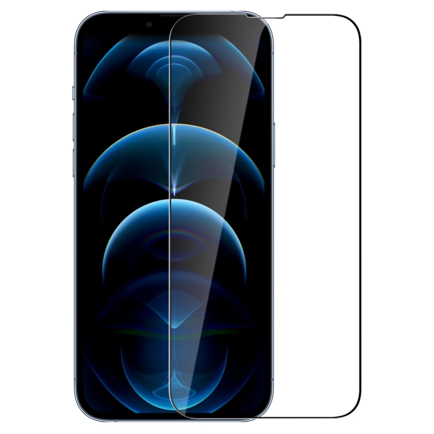 Apple iPhone 13 Pro Max aizsargstikls Nillkin 2-in-1 HD Full Screen/Camera