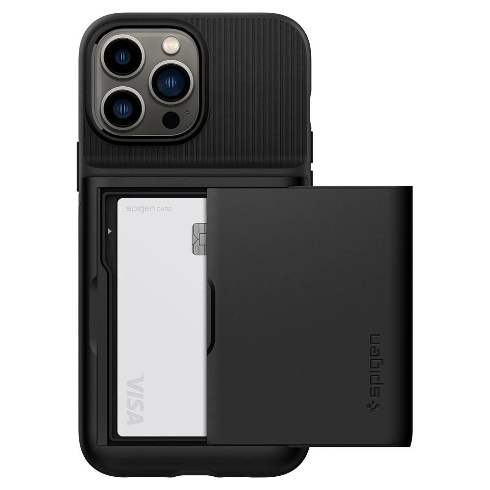 Apple iPhone 13 Pro Max чехол черный SPIGEN Slim Armor CS