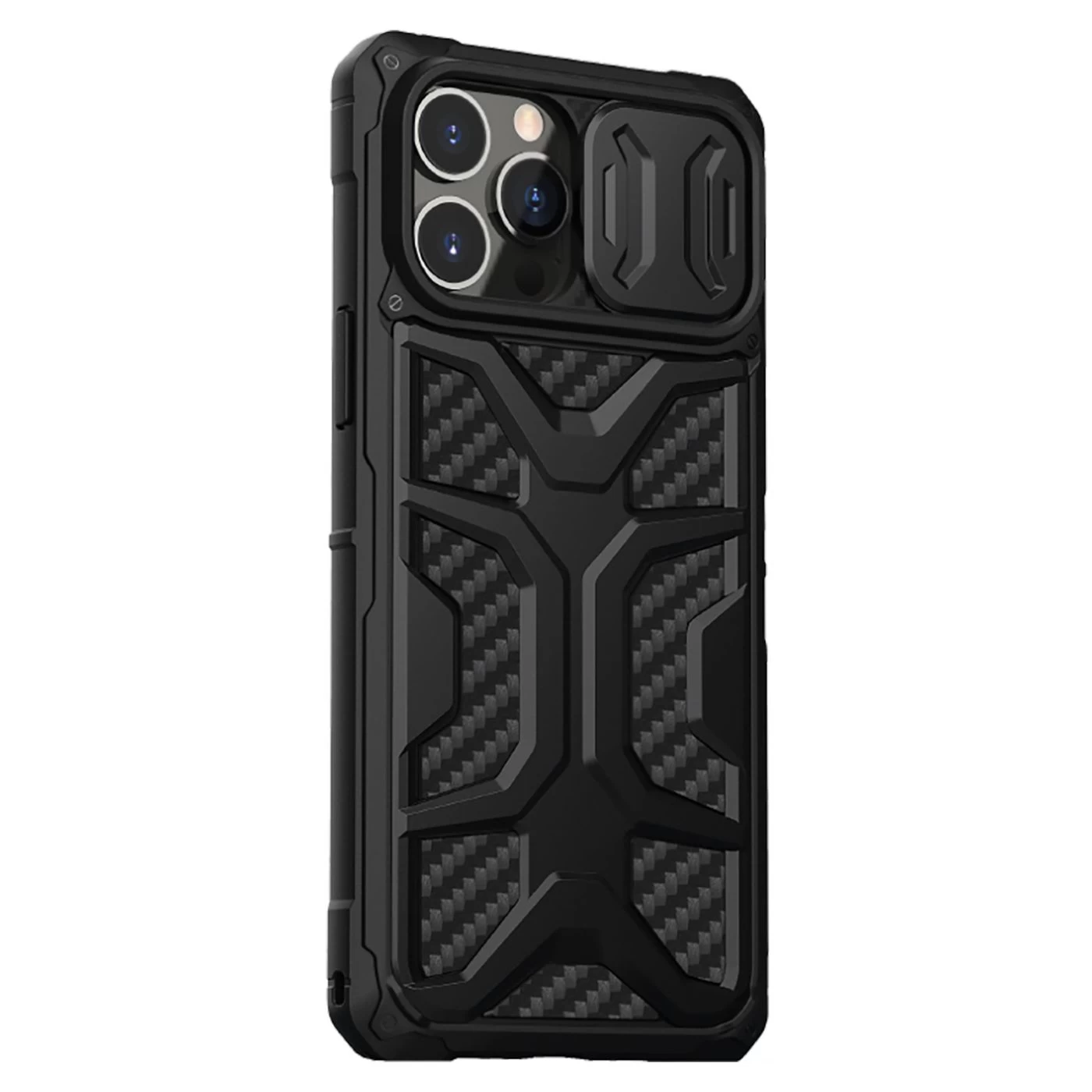 Apple iPhone 13 Pro Max skal svart Nillkin Adventurer