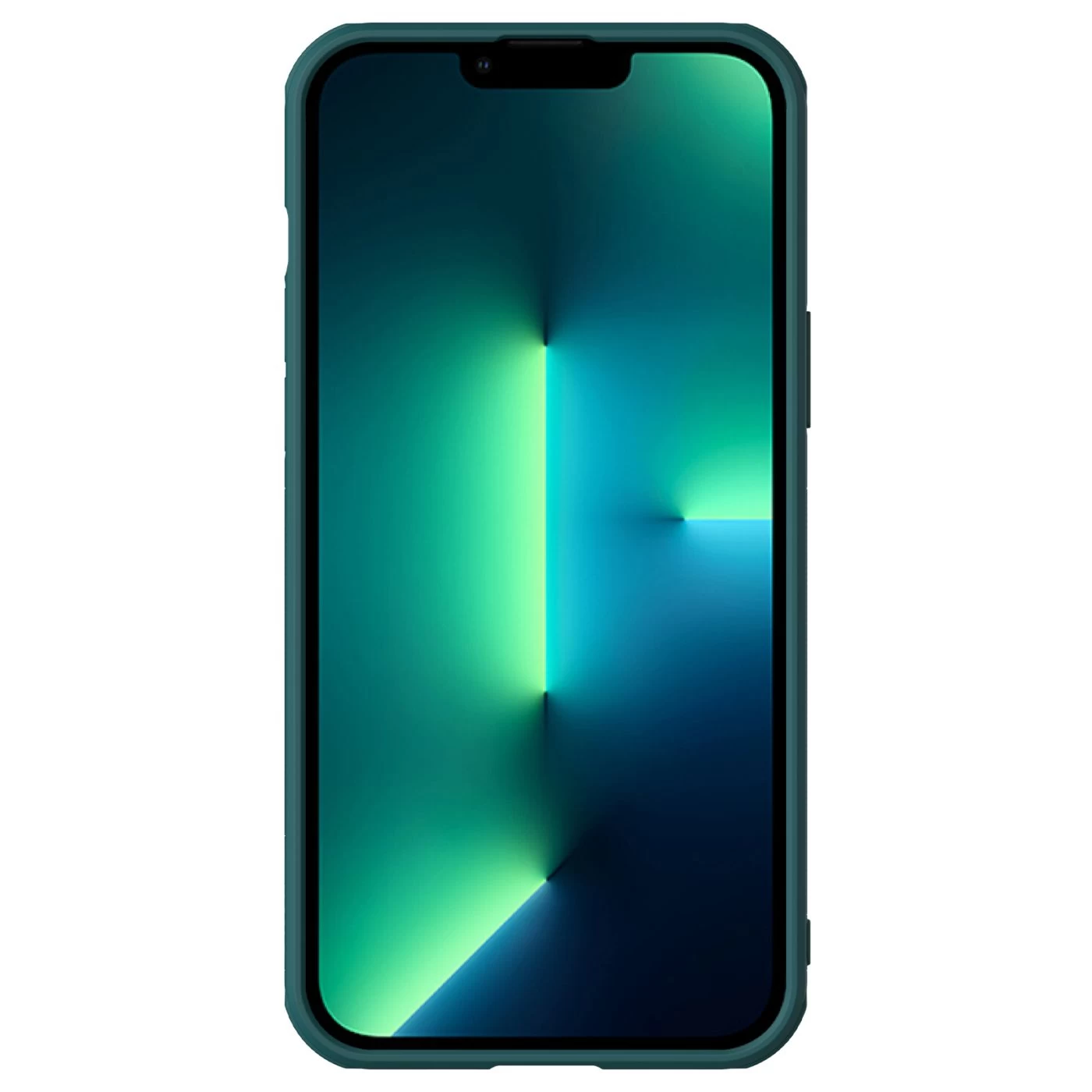 Apple iPhone 13 Pro Max ümbris roheline Nillkin CamShield Leather