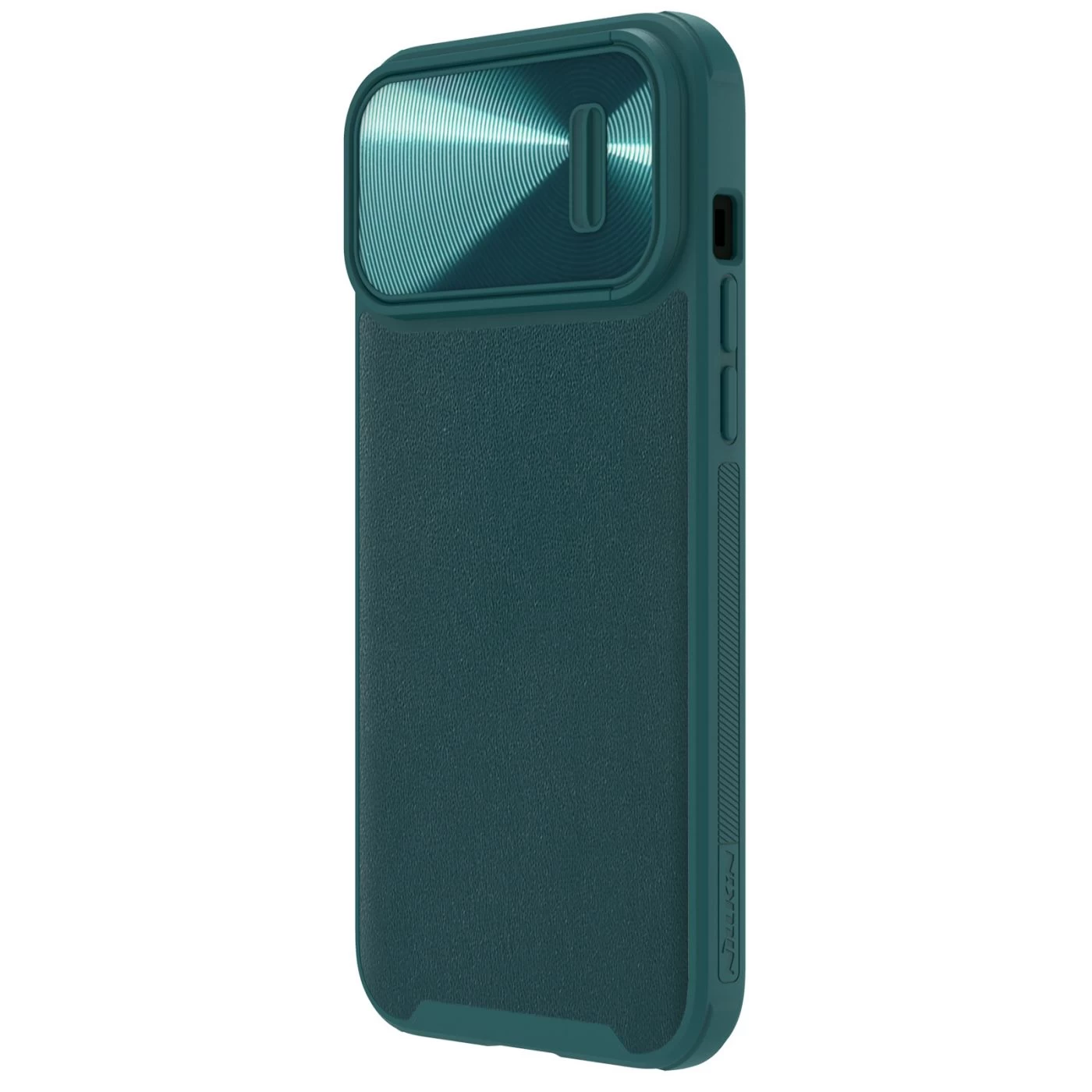 Apple iPhone 13 Pro Max чехол зеленый Nillkin CamShield Leather S