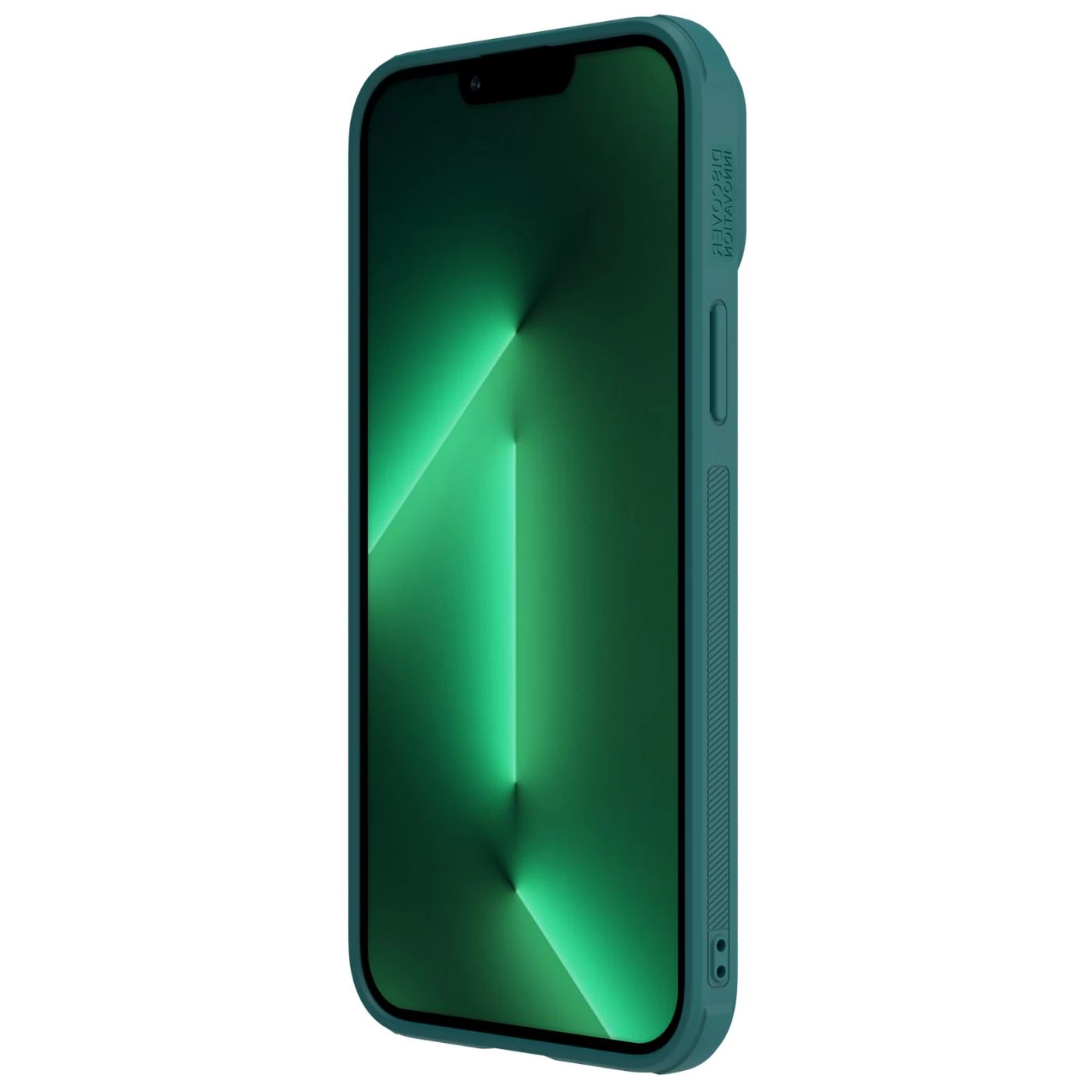 Apple iPhone 13 Pro Max чехол зеленый Nillkin CamShield Leather S