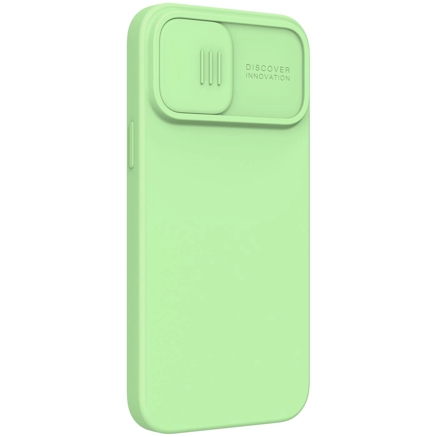 Apple iPhone 13 Pro Max vāciņš zaļš Nillkin CamShield Silky Magnetic Silicon