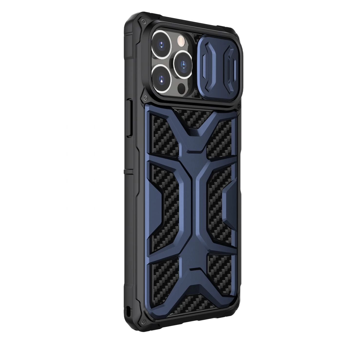 Apple iPhone 13 Pro Max case blue Nillkin Adventurer