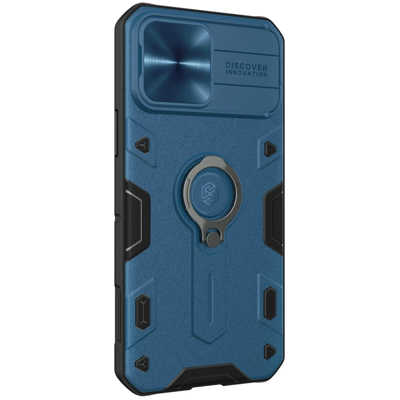 Apple iPhone 13 Pro Max чехол синий Nillkin CamShield Armor
