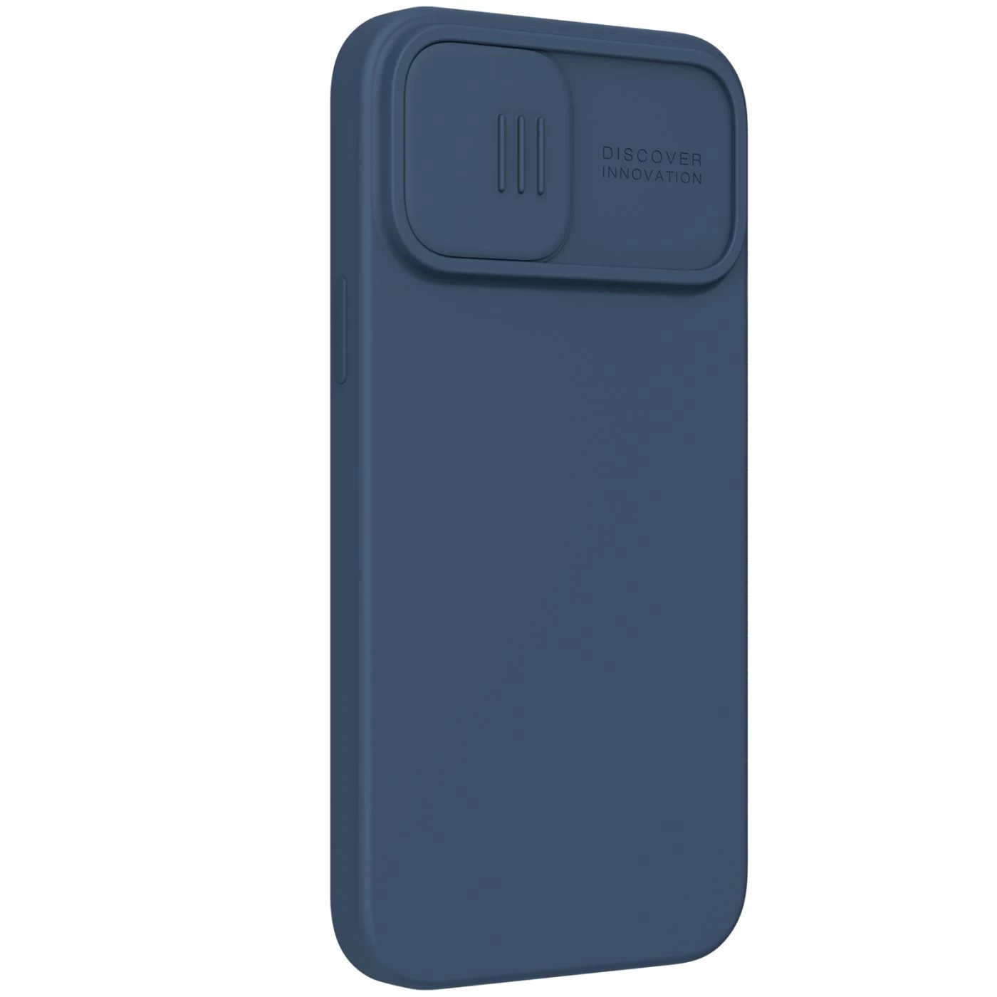 Apple iPhone 13 Pro Max чехол синий Nillkin CamShield Silky Silicon