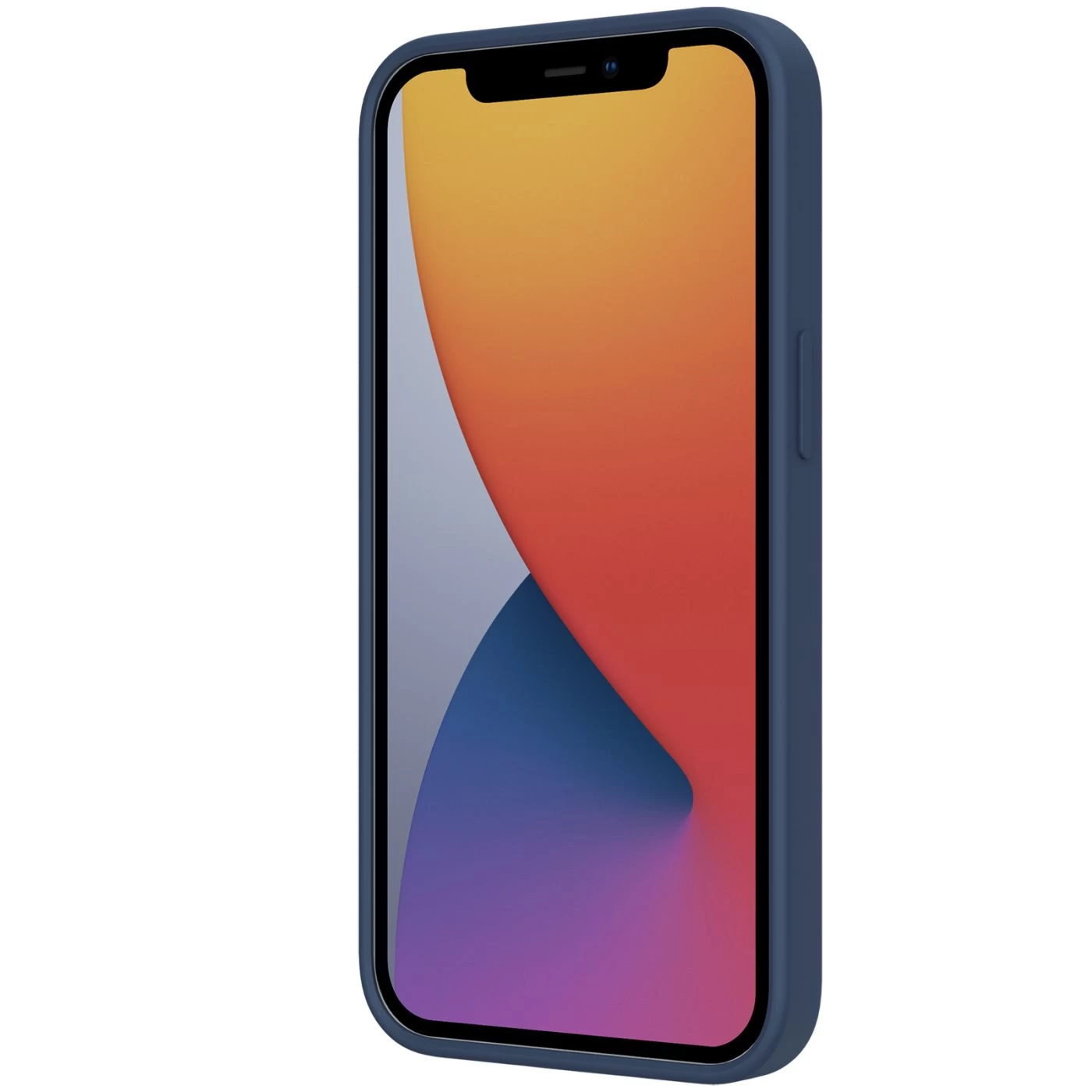 Apple iPhone 13 Pro Max чехол синий Nillkin CamShield Silky Silicon