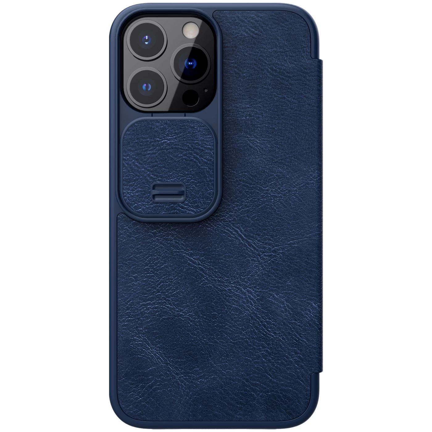 Apple iPhone 13 Pro Max чехол синий Nillkin Qin Leather